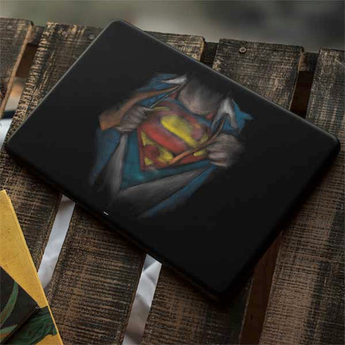 DC Comics Superman Pastel Art Google Pixelbook Go Skin